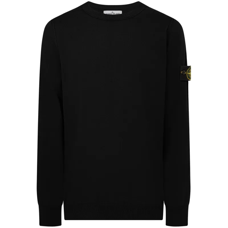 Stone Island Knit Jumper Black sold by Klay UK