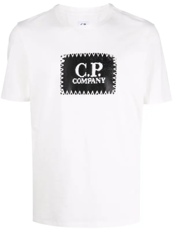 CP Company Logo T Shirt White sold by Klay UK