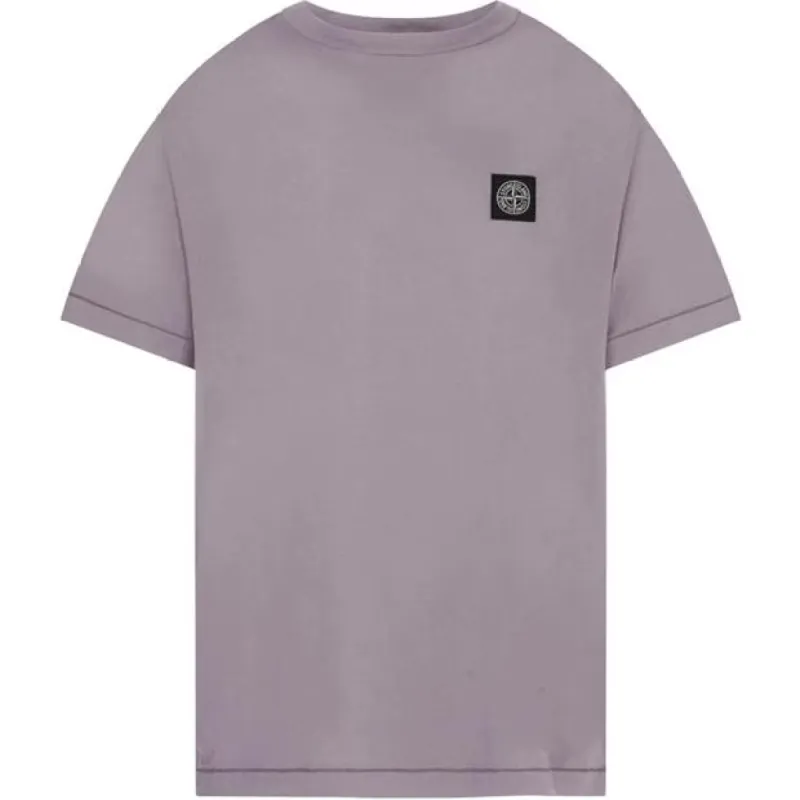 Stone Island Patch T Shirt Lavanda sold by Klay UK