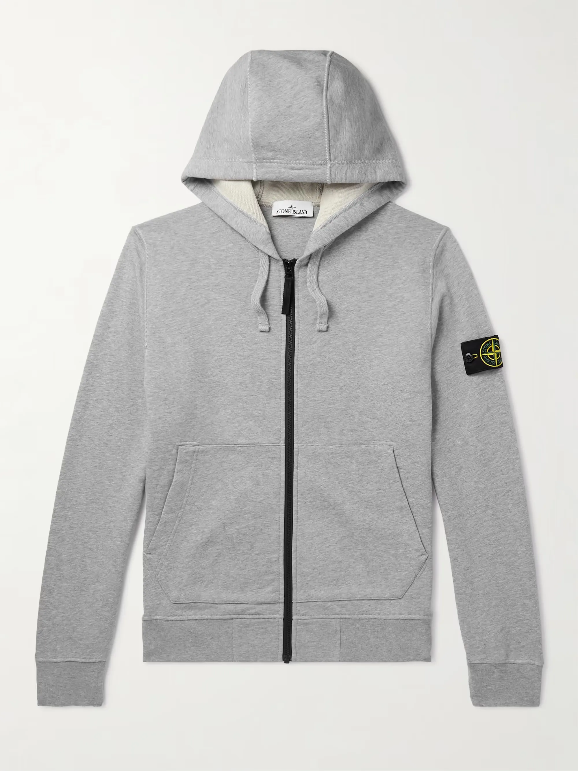 Stone Island Zip Hoodie Grey sold by Klay UK