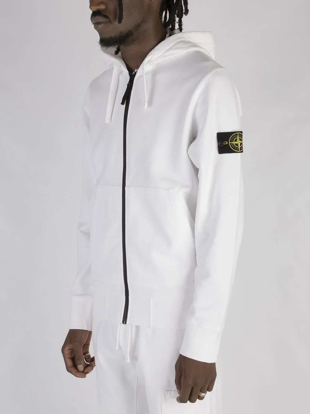 Stone Island Zip Hoodie White (Please Read) sold by Klay UK product image thumbnail 2