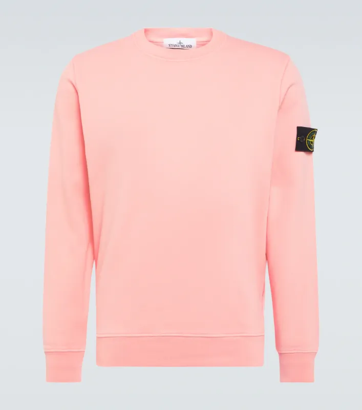 Stone Island Classic Jumper Light Pink sold by Klay UK