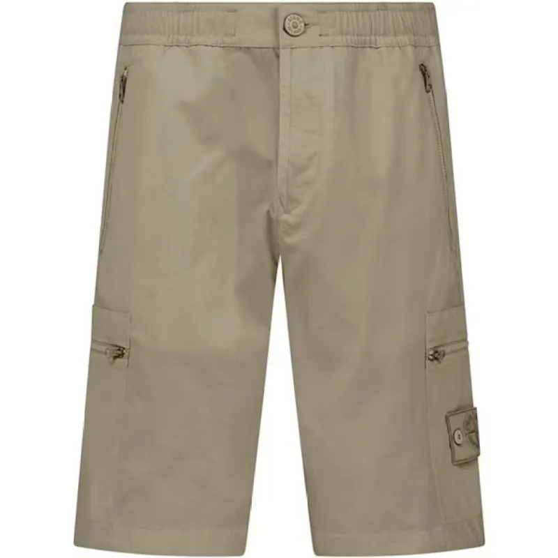Stone Island Ghost Bermuda Shorts Beige sold by Klay UK