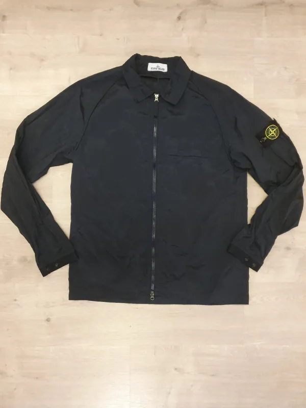 Stone Island Nylon Overshirt Navy sold by Klay UK