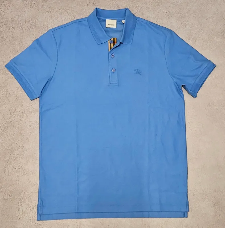 Burberry Classic Eddie polo Bright Blue sold by Klay UK