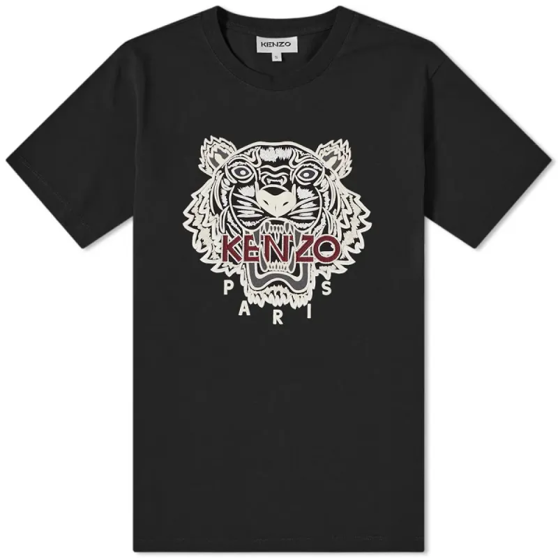 kenzo Varsity Tiger T Shirt sold by Klay UK