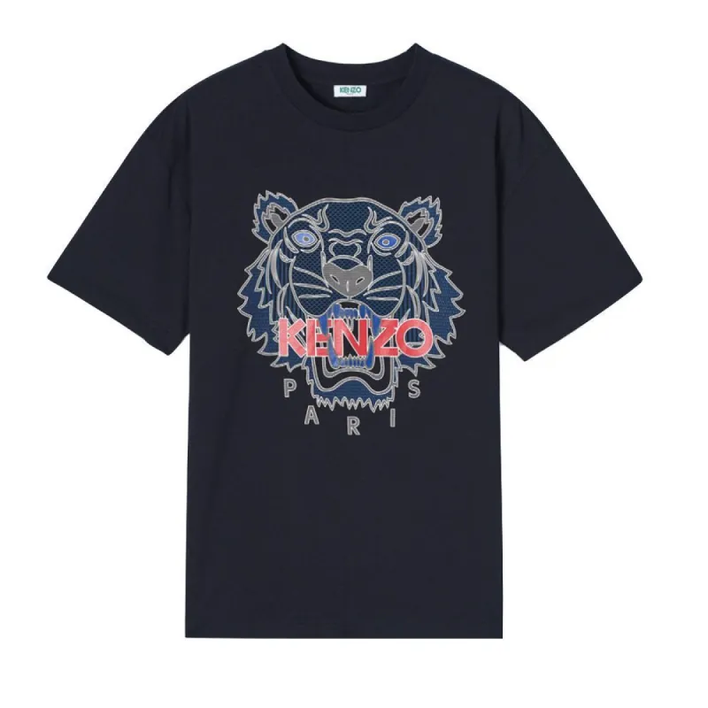 Kenzo Silicone Tiger T Shirt Black sold by Klay UK