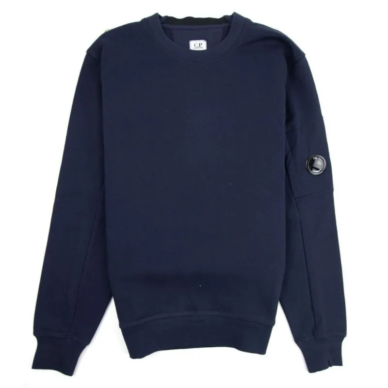 CP Company Lightweight Lens Jumper Navy sold by Klay UK