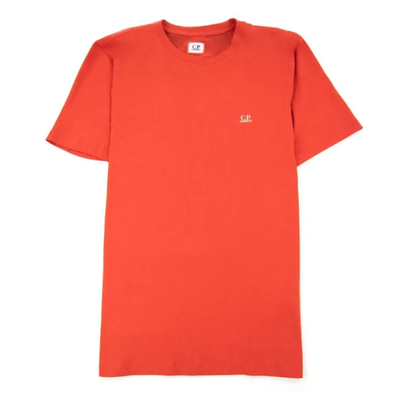 CP Company Logo T Shirt Red sold by Klay UK