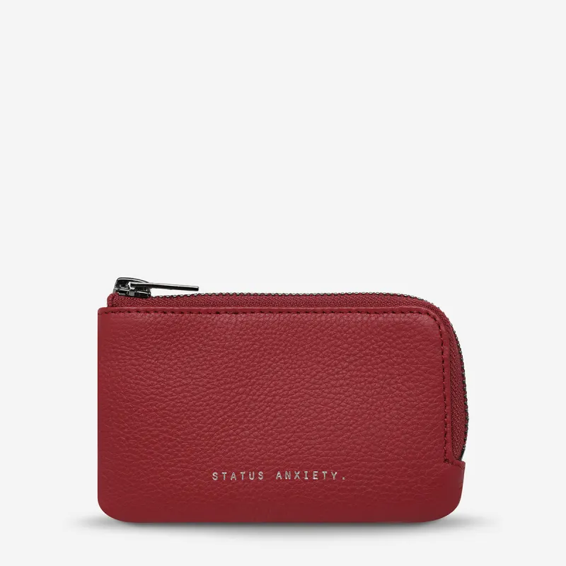 Left Behind Wallet - Rouge sold by Status Anxiety
