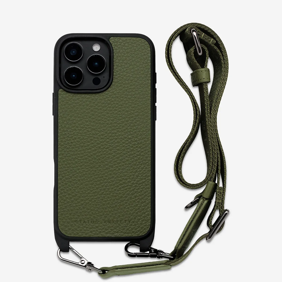 Enough To Leave Phone Case - Khaki sold by Status Anxiety product image thumbnail 2