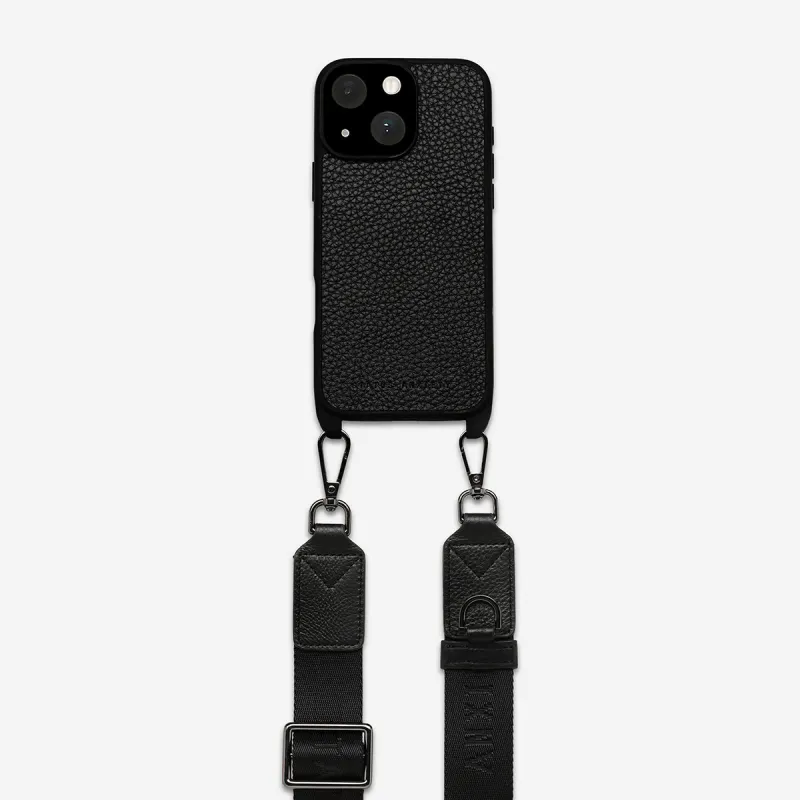 Enough To Leave Phone Case - Black sold by Status Anxiety