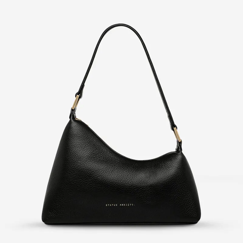 Reverie Bag - Black/Brushed Gold sold by Status Anxiety