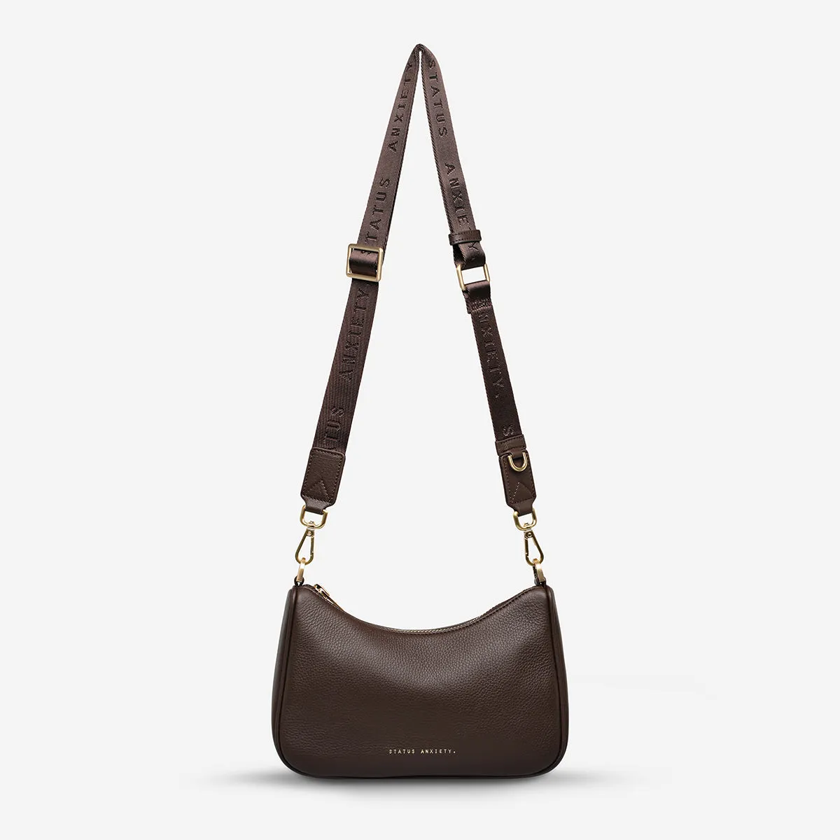 Look Both Ways Bag - Cocoa/Brushed Gold sold by Status Anxiety product image thumbnail 3