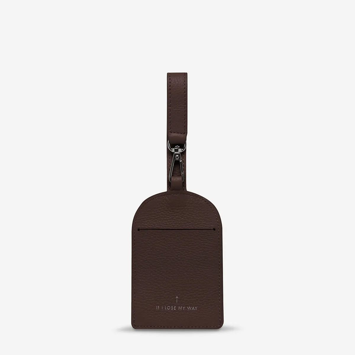 Found You Luggage Tag - Cocoa sold by Status Anxiety product image thumbnail 2