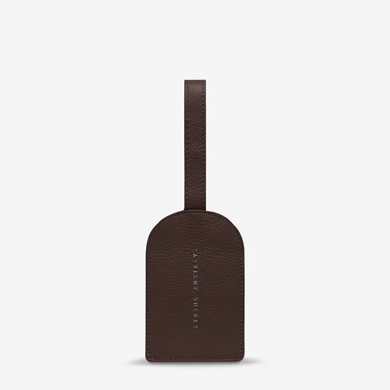 Found You Luggage Tag - Cocoa sold by Status Anxiety