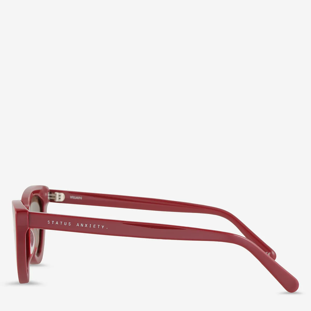 Villain Sunglasses - Cherry sold by Status Anxiety product image thumbnail 3
