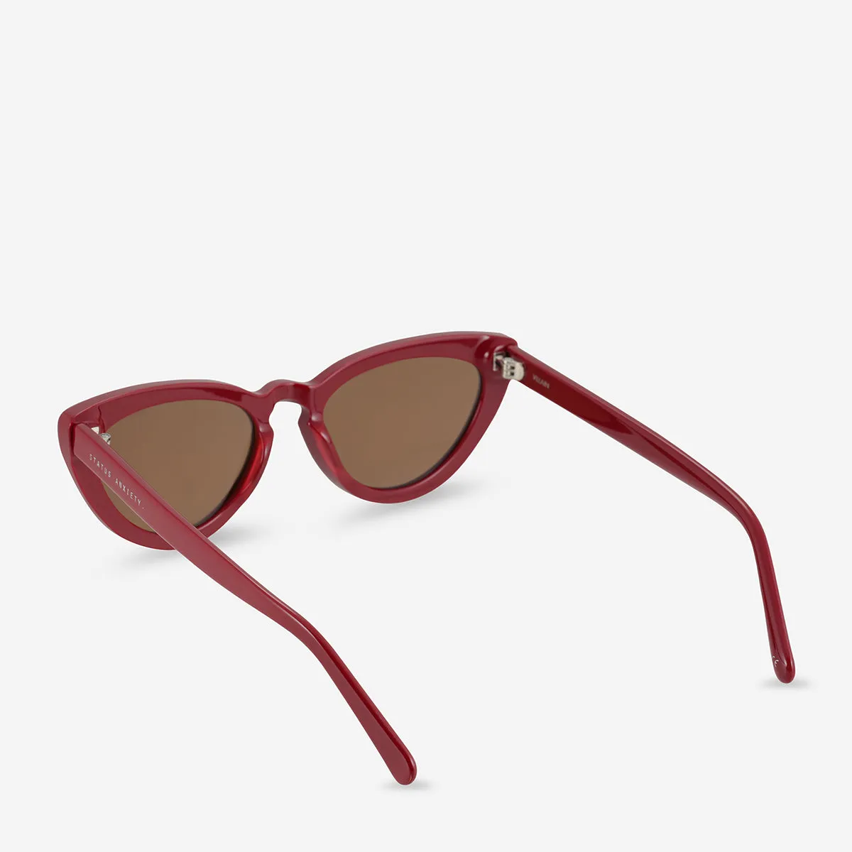 Villain Sunglasses - Cherry sold by Status Anxiety product image thumbnail 4