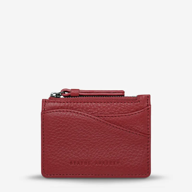 Hearts Still Beating Wallet - Rouge sold by Status Anxiety