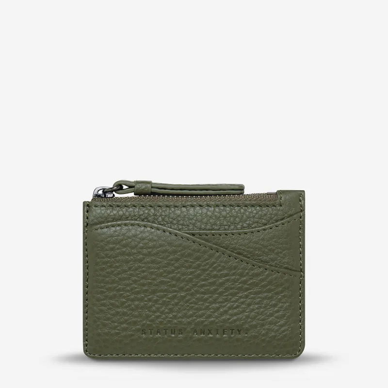 Hearts Still Beating Wallet - Khaki sold by Status Anxiety
