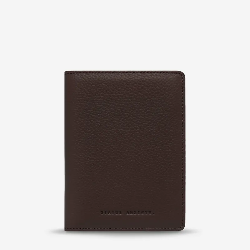 In Transit Passport Wallet - Cocoa sold by Status Anxiety