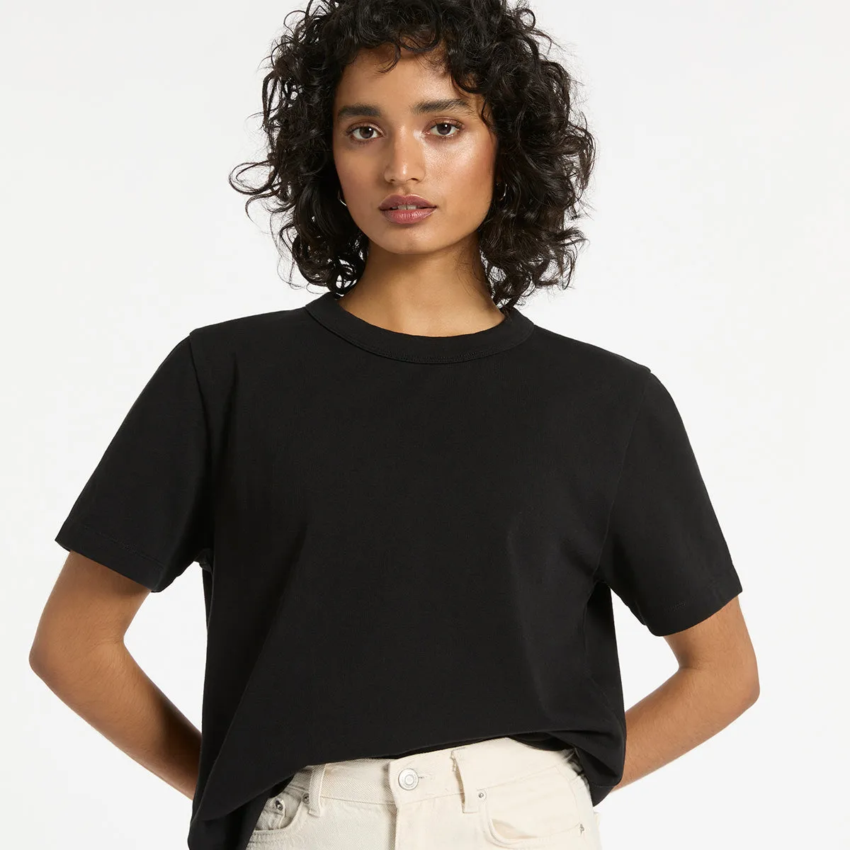 Feels Right - Women's Tee / Soft Black sold by Status Anxiety product image thumbnail 5