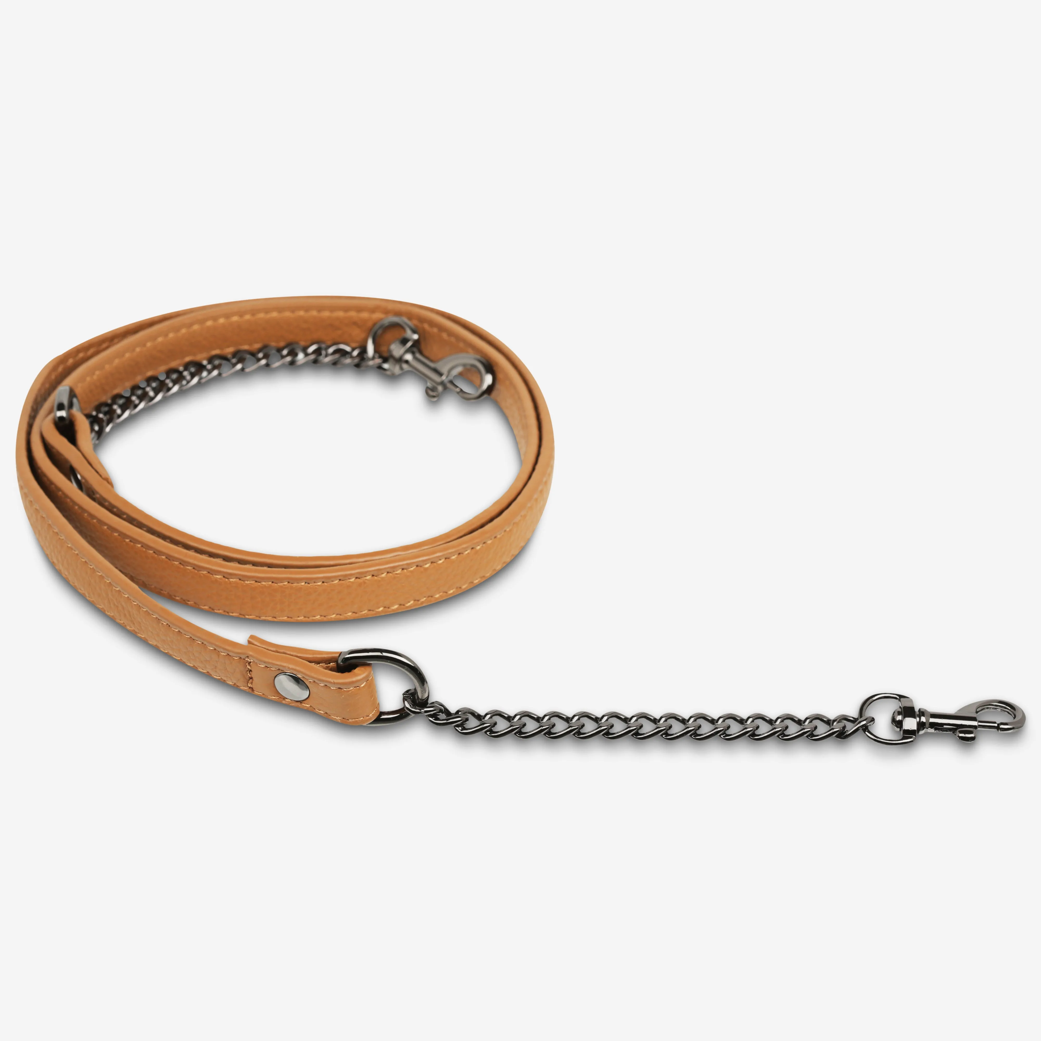 Leather Strap With Chain - Tan sold by Status Anxiety product image thumbnail 2