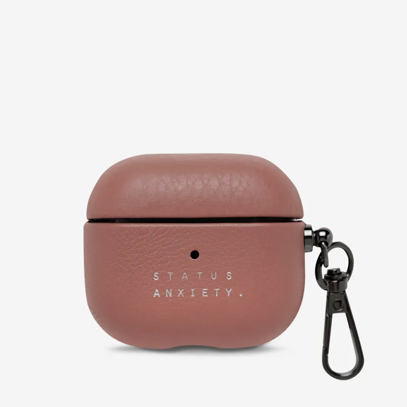 Miracle Worker Airpods Case With Clip - Dusty Rose sold by Status Anxiety