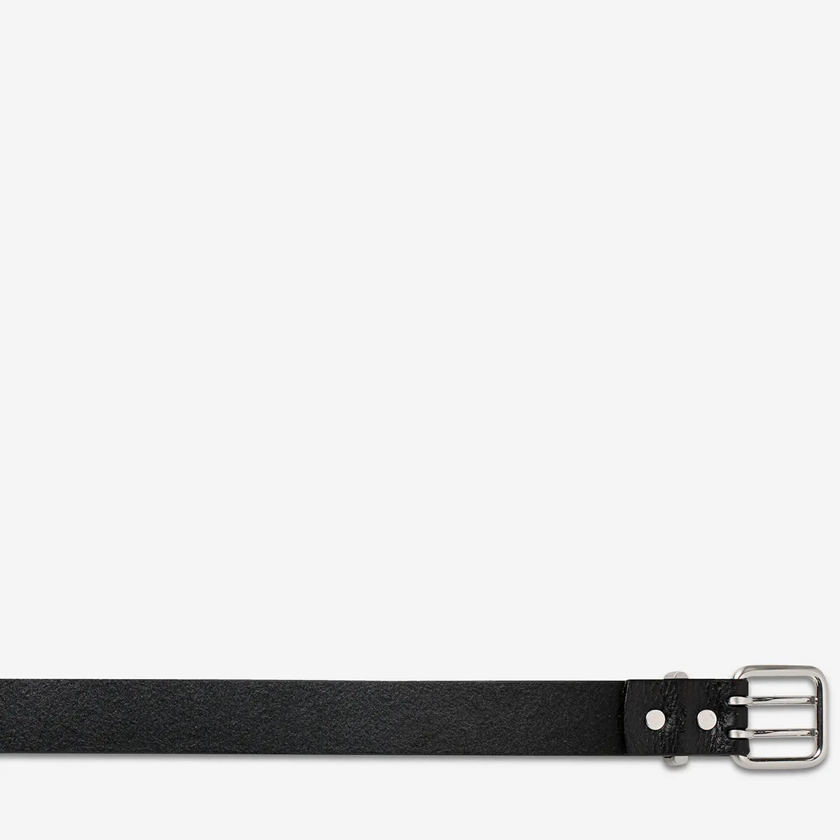 Barely Moving Belt - Black/Silver sold by Status Anxiety product image thumbnail 5
