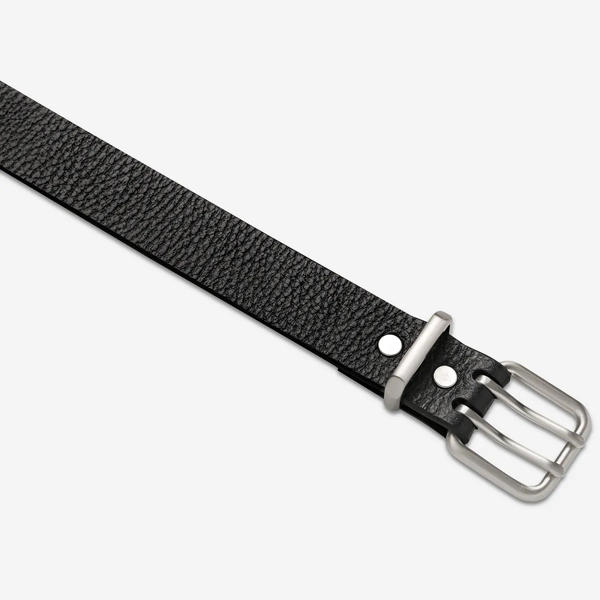 Barely Moving Belt - Black/Silver sold by Status Anxiety product image thumbnail 3