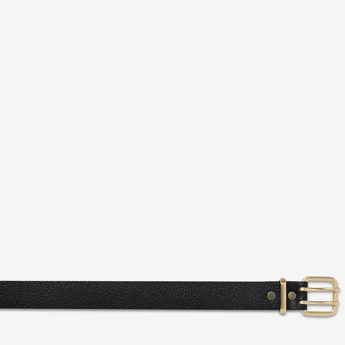 Barely Moving Belt - Black/Gold sold by Status Anxiety product image thumbnail 4