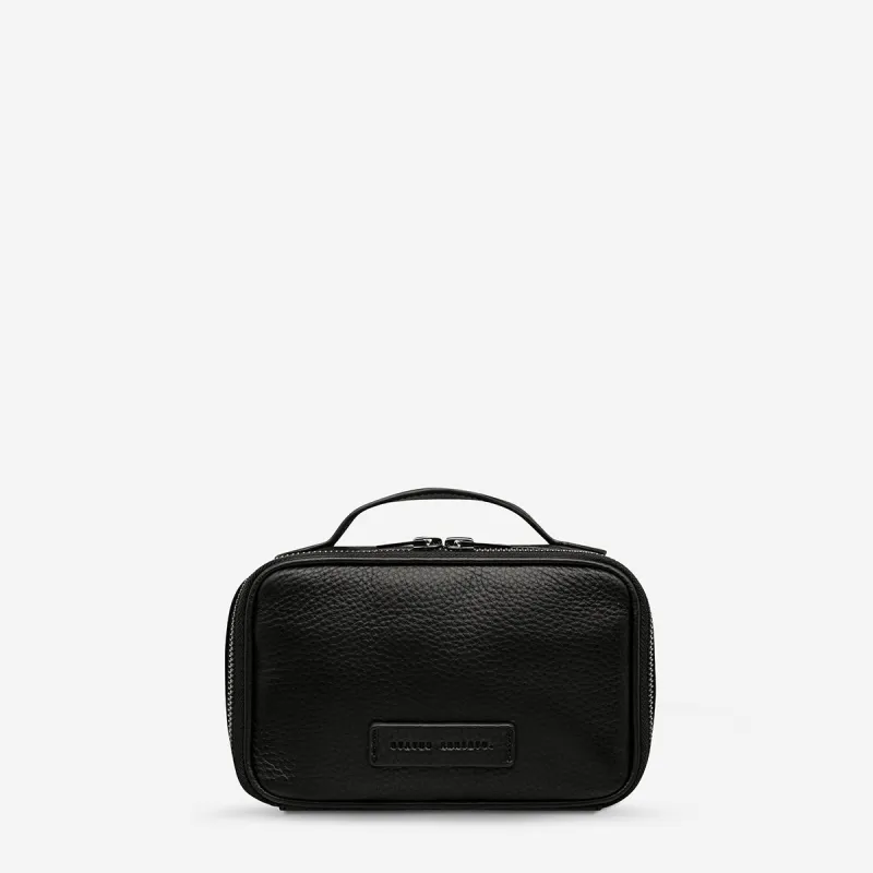 Sail On Toiletry Bag - Black sold by Status Anxiety