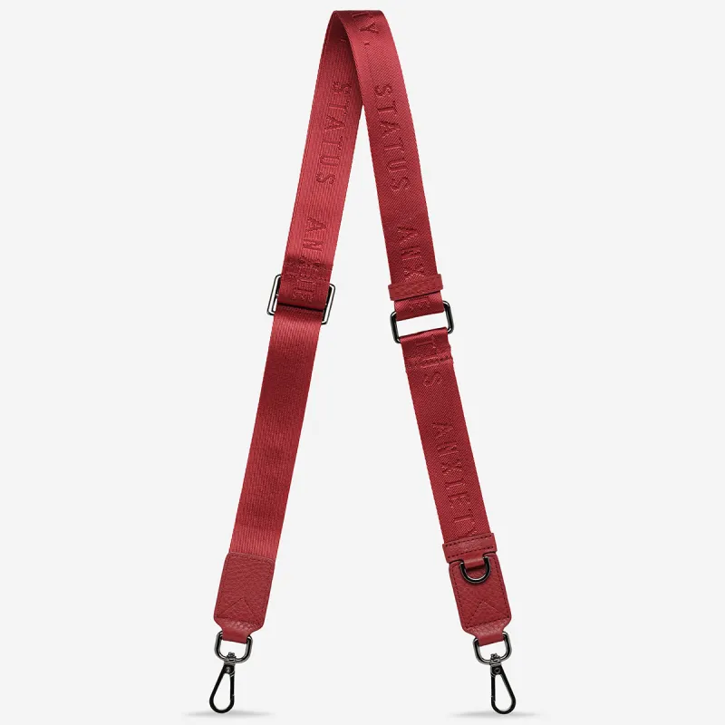 Web Strap Thin - Rouge sold by Status Anxiety