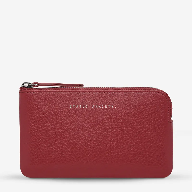 Smoke And Mirrors Wallet - Rouge sold by Status Anxiety