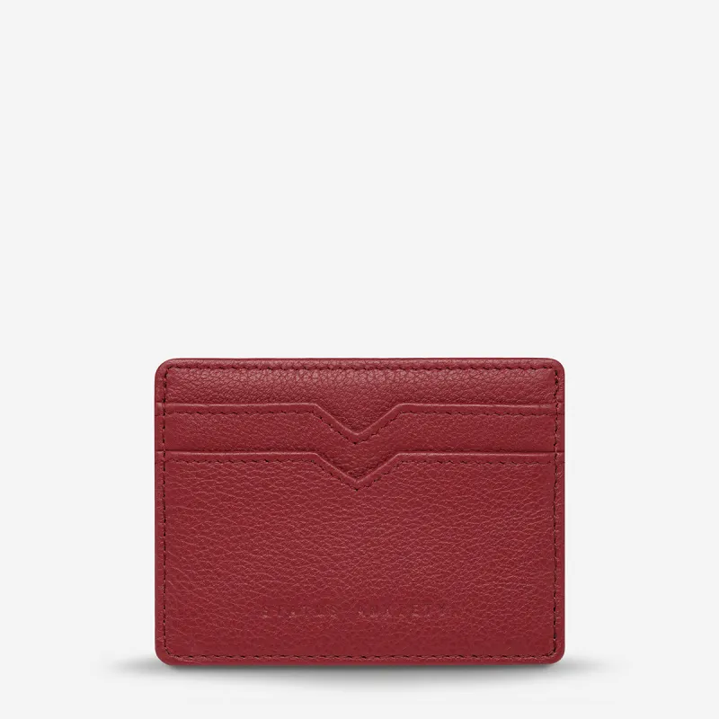 Together For Now Wallet - Rouge sold by Status Anxiety