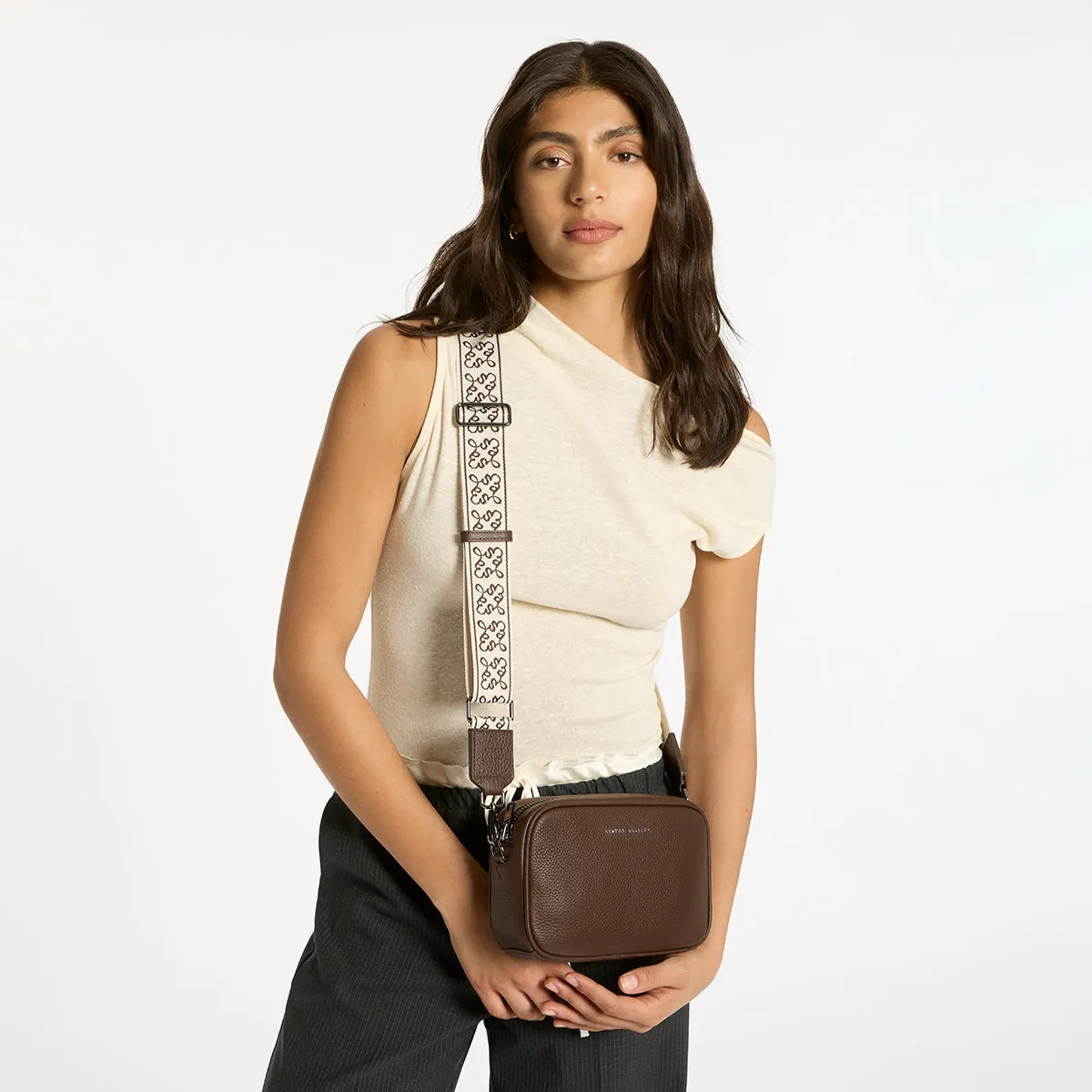 Jacquard Strap Medium - Cocoa sold by Status Anxiety product image thumbnail 5