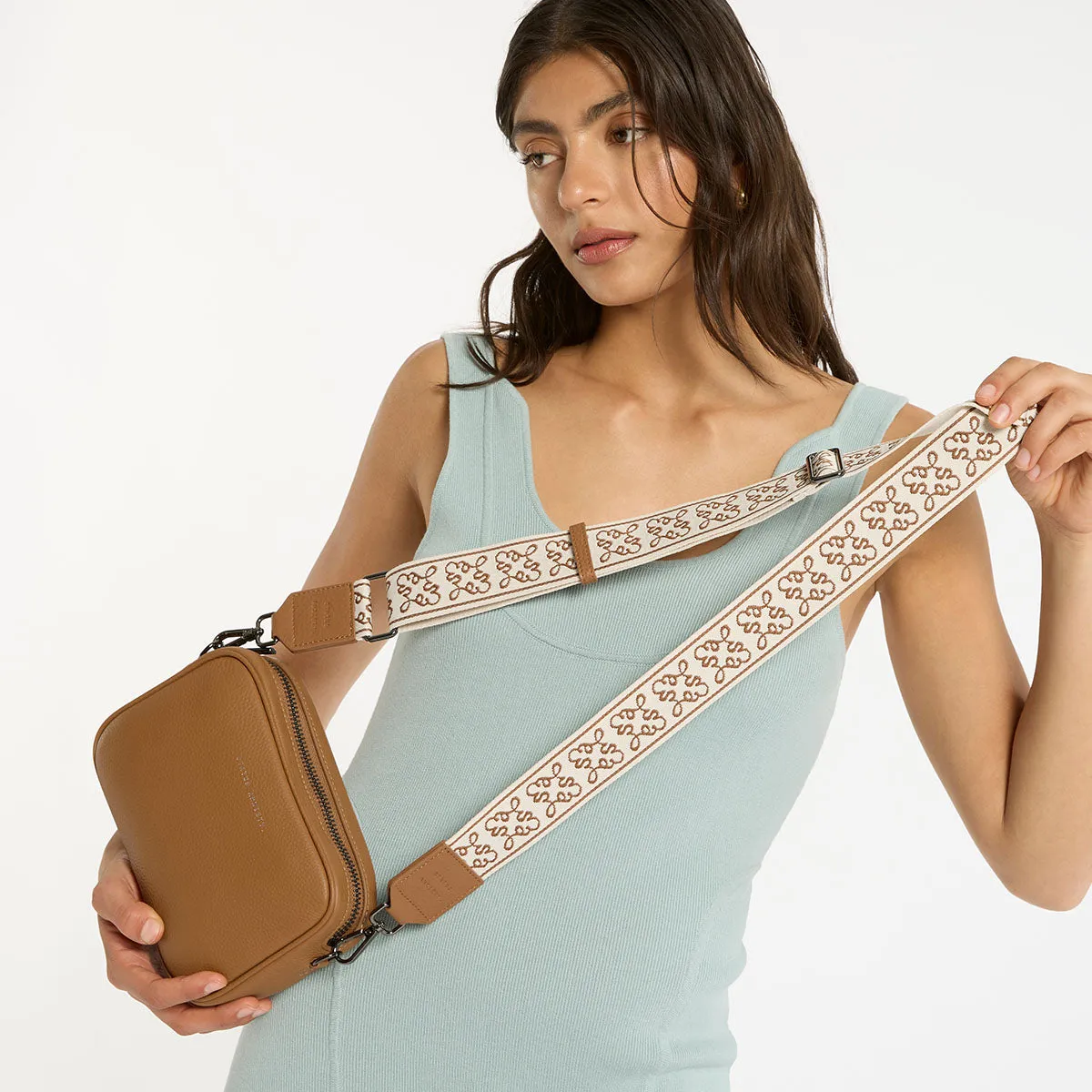 Jacquard Strap Medium - Camel sold by Status Anxiety product image thumbnail 4