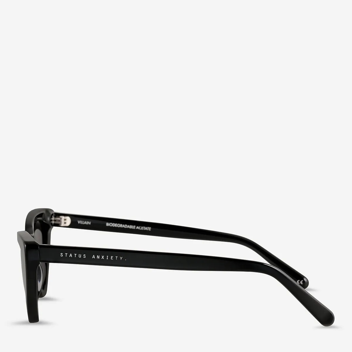 Villain Sunglasses - Black sold by Status Anxiety product image thumbnail 3