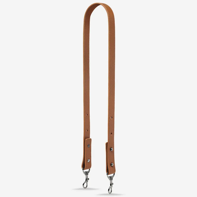 Leather Strap Medium - Camel sold by Status Anxiety