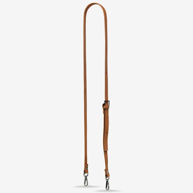 Leather Strap Thin - Camel sold by Status Anxiety