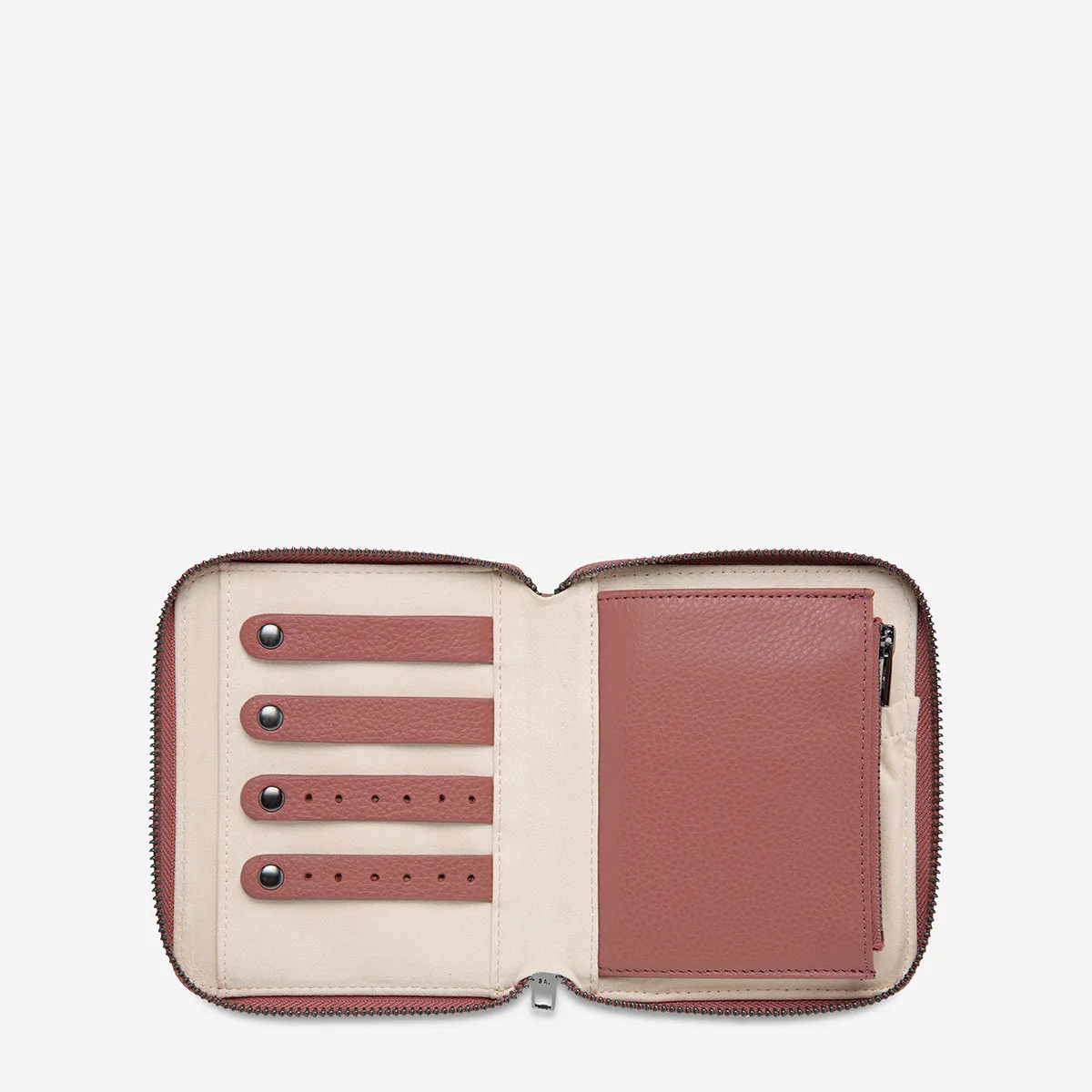 Change Always Comes Jewellery Case - Dusty Rose sold by Status Anxiety product image thumbnail 3