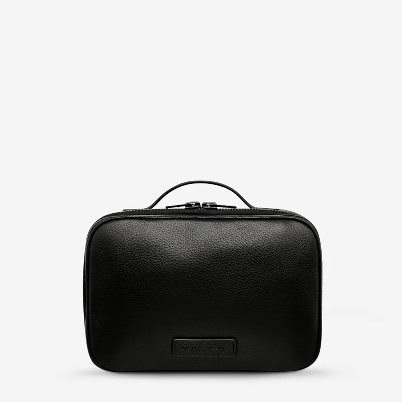 Farther Away Toiletry Bag - Black sold by Status Anxiety