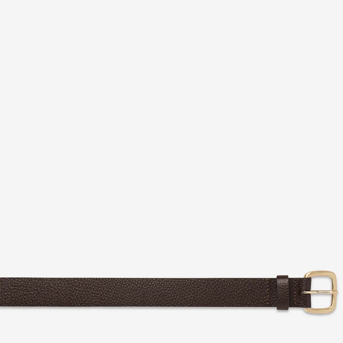 Ease Up Belt - Choc/Gold sold by Status Anxiety product image thumbnail 4