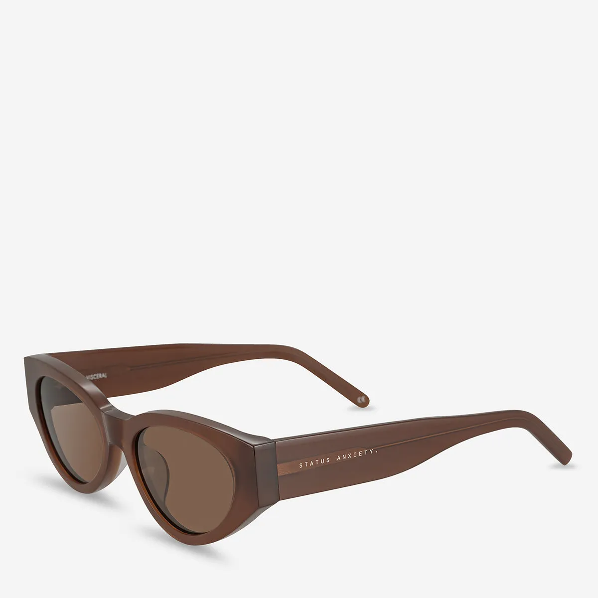 Visceral Sunglasses - Brown sold by Status Anxiety product image thumbnail 2