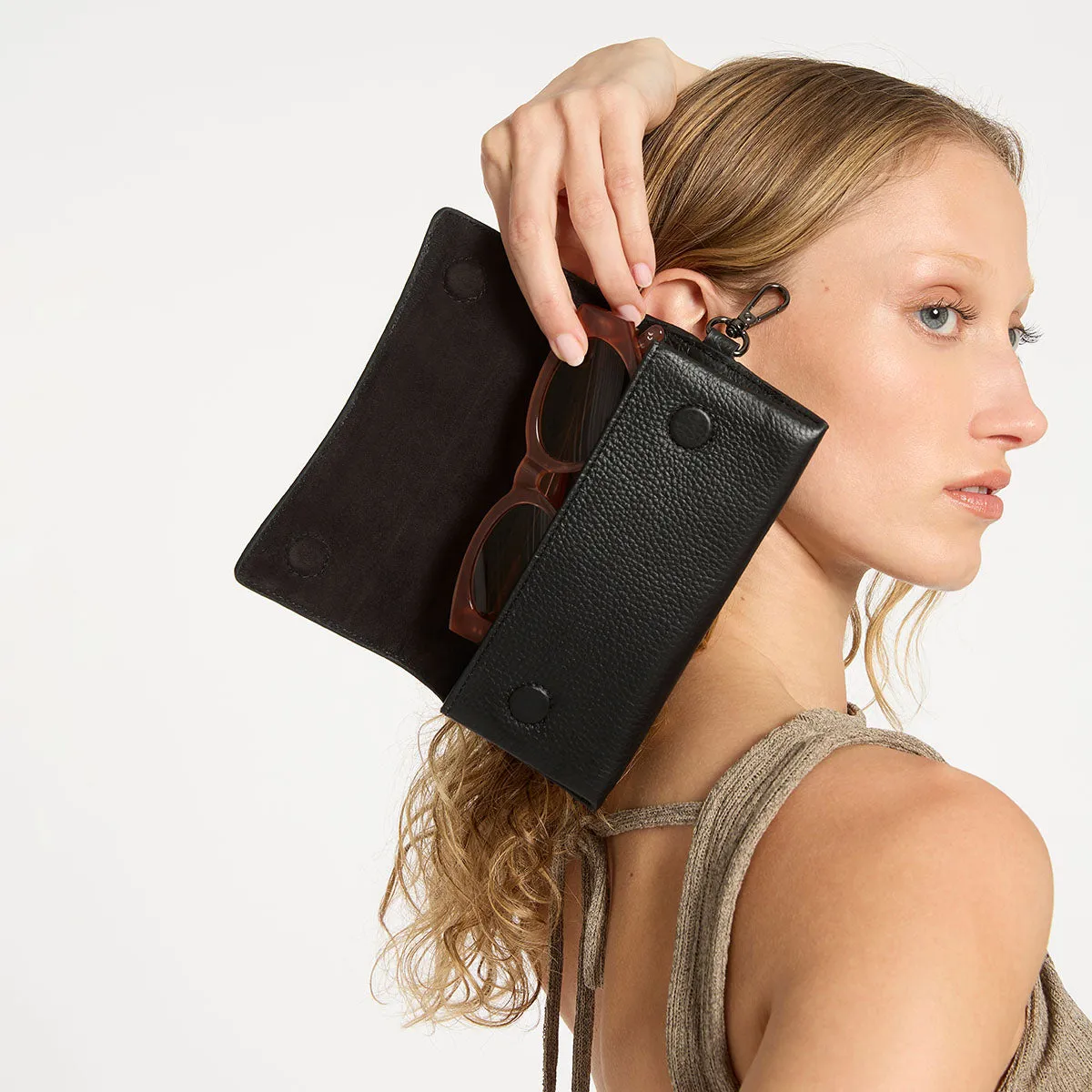 Into The Ether Sunglasses Case - Black sold by Status Anxiety product image thumbnail 5