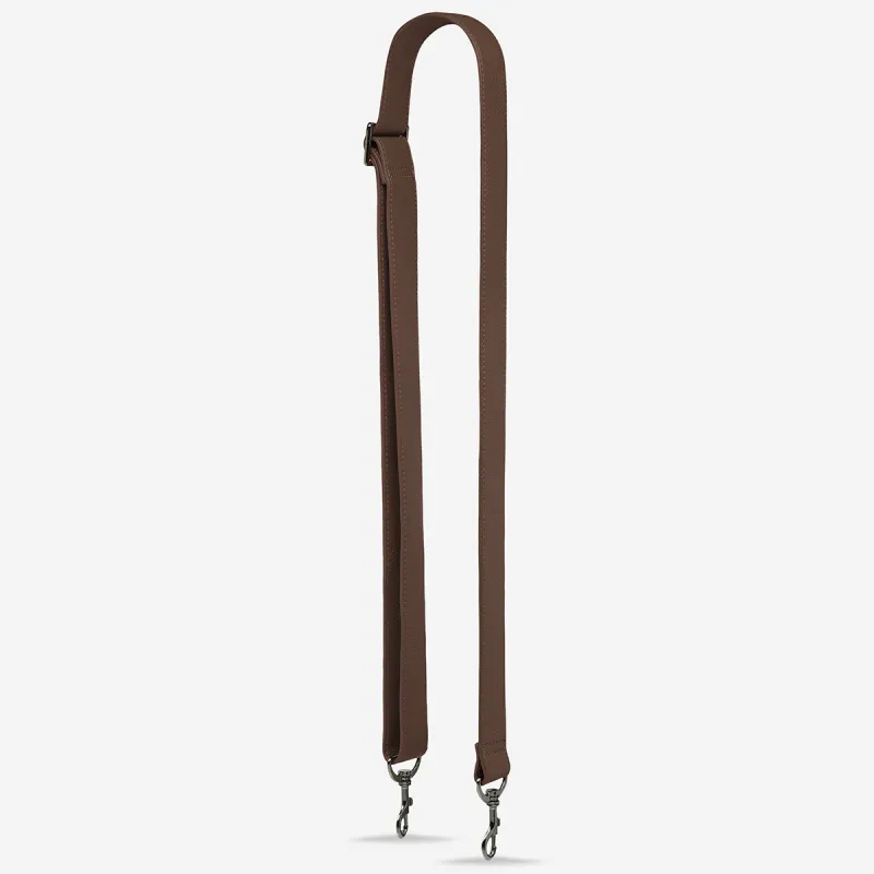 Leather Strap Wide - Cocoa sold by Status Anxiety