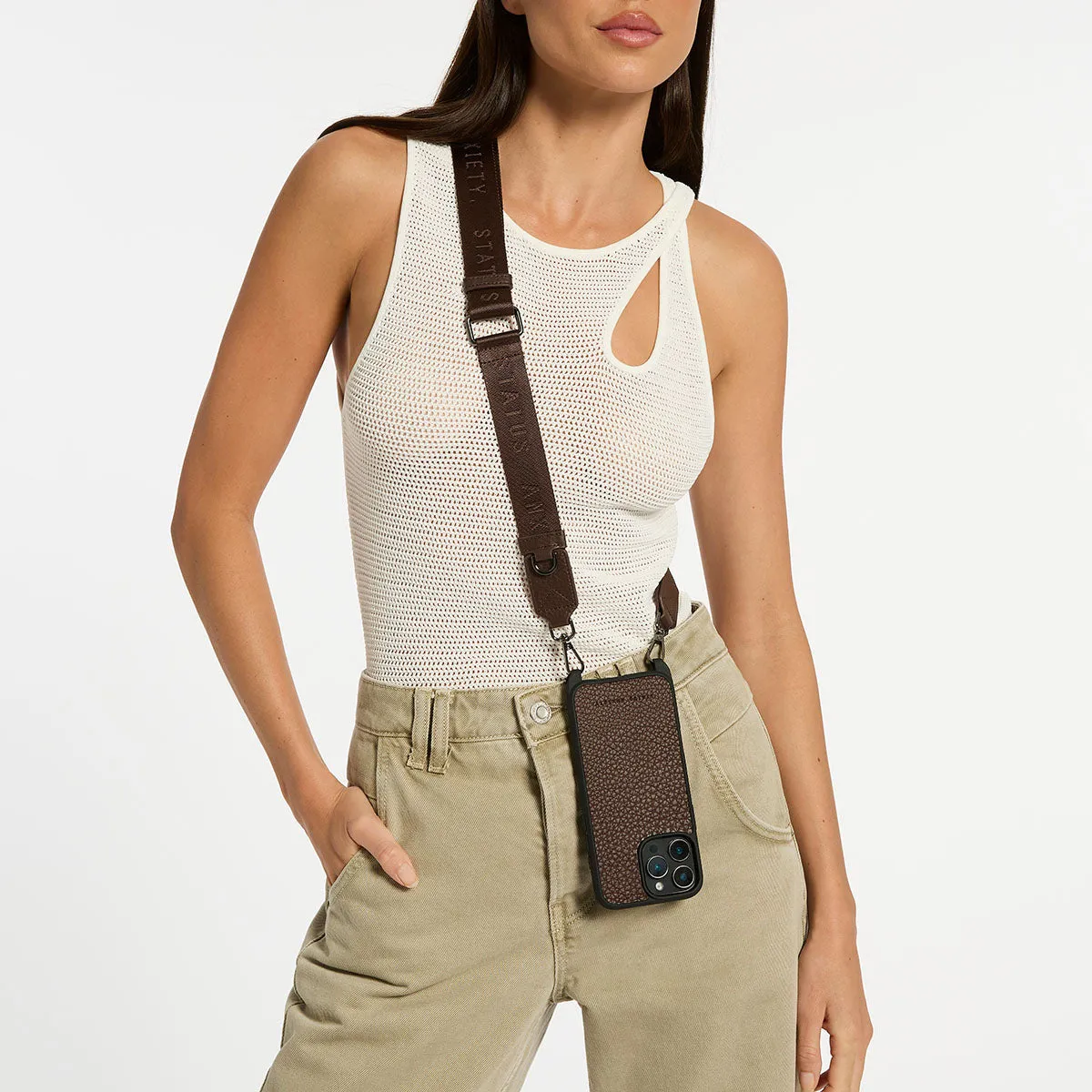 Web Strap Thin - Cocoa sold by Status Anxiety product image thumbnail 4