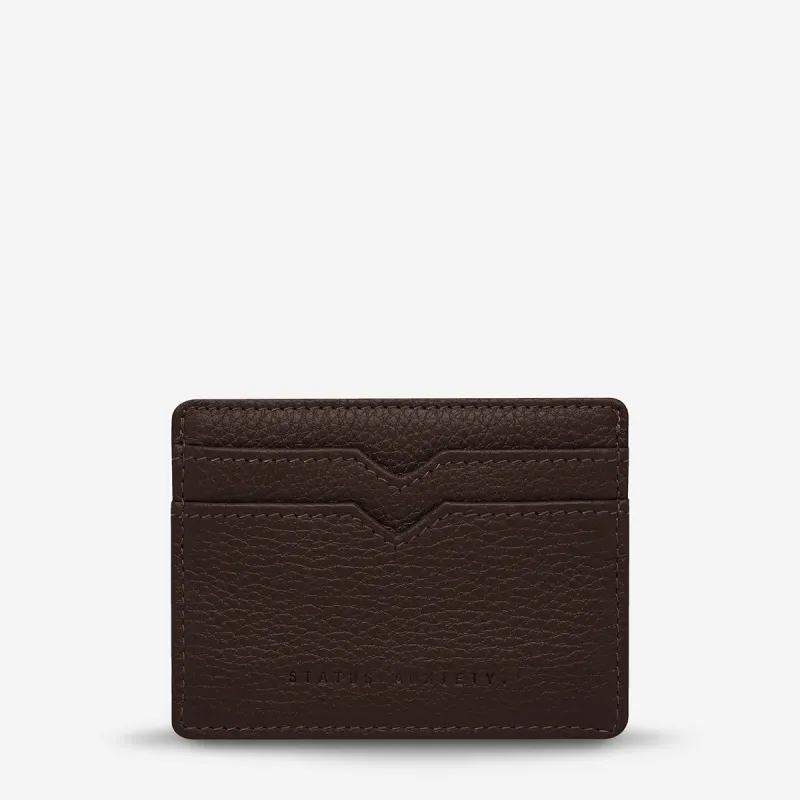 Together For Now Wallet - Cocoa sold by Status Anxiety