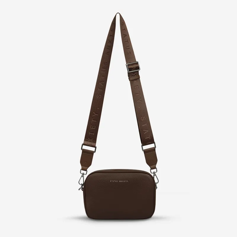 Plunder Bag With Webbed Strap - Cocoa sold by Status Anxiety