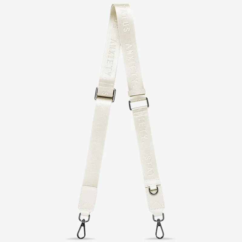 Web Strap Thin - Chalk sold by Status Anxiety